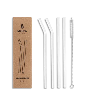 Glassstrå til matcha