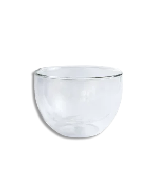 Moderne Glass Matcha bolle med doble vegger for isolering og tilberedning av te.