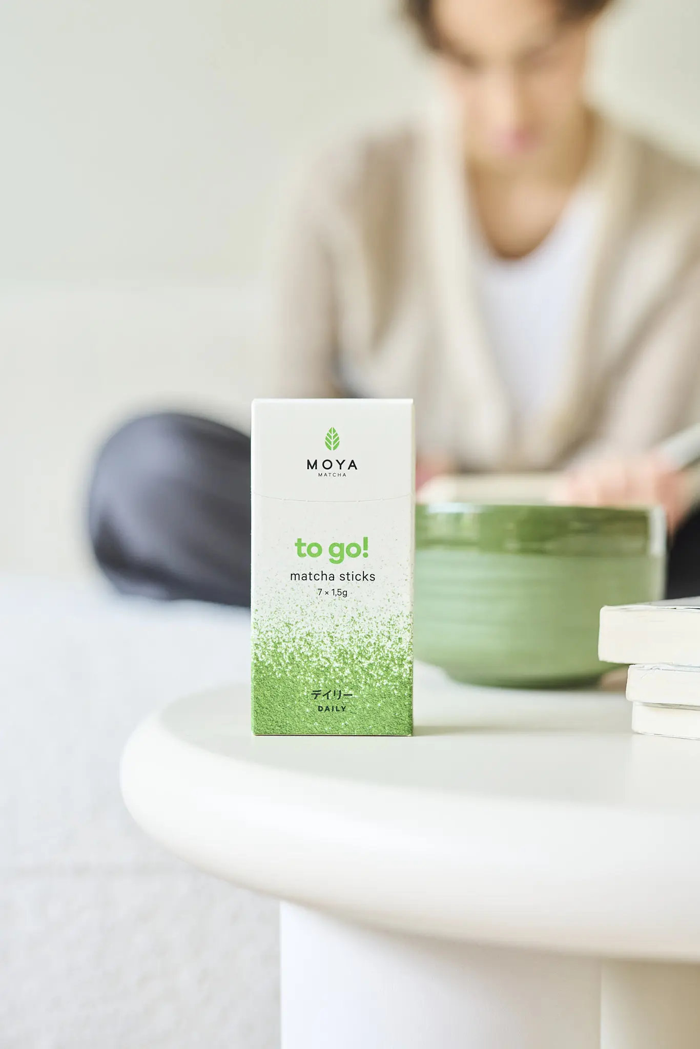 Moya Matcha - daglig - To Go! - 24 x 1,5 g - MOYA - Bilde 5